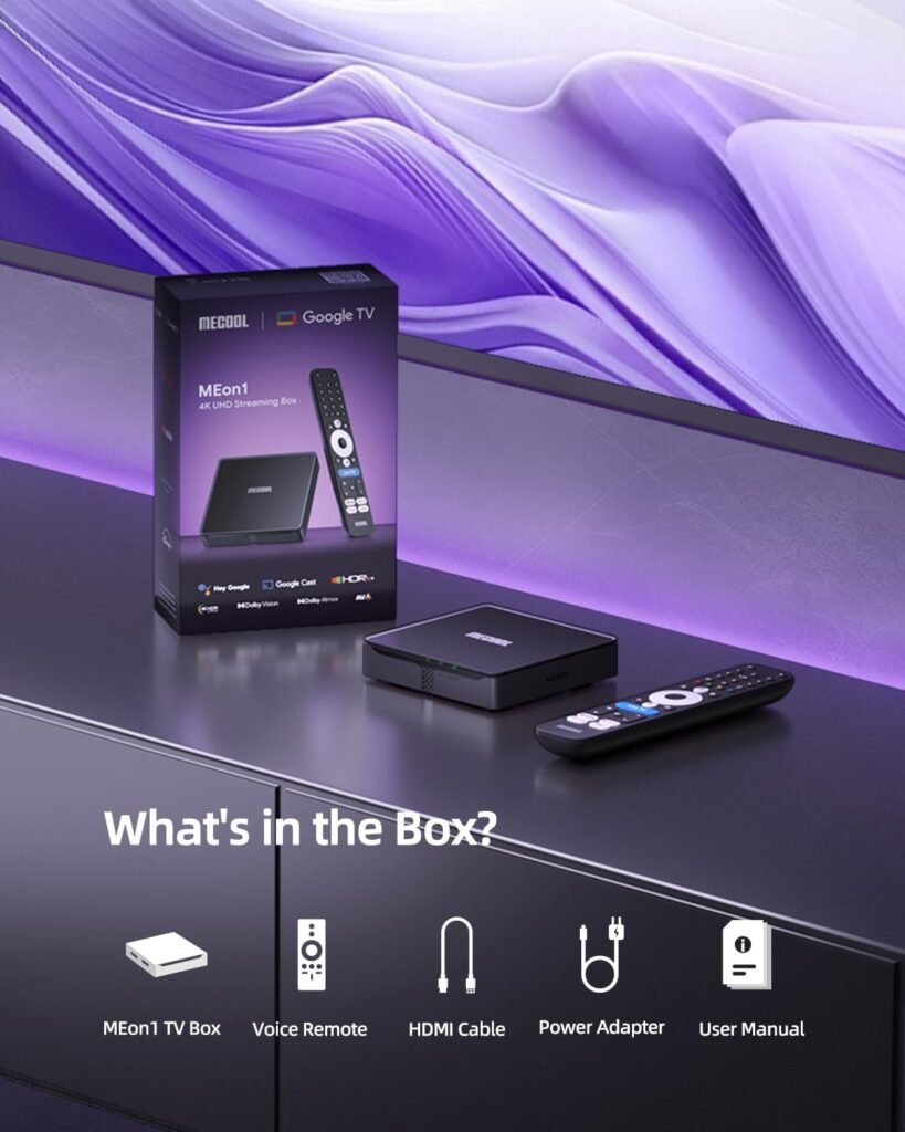 mecool meon1 4k google tv box