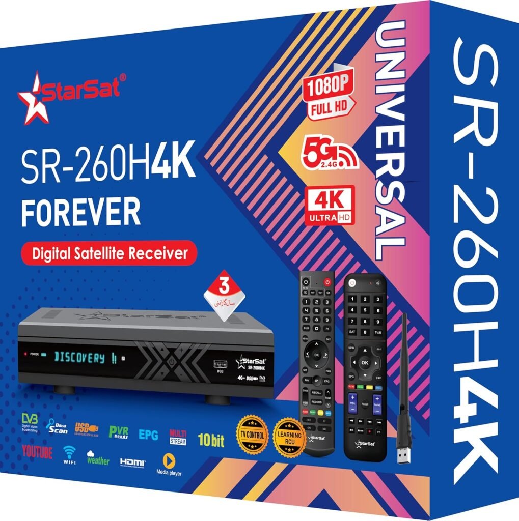 مراجعة جهاز starsat260h 4k starsat 260h 4k
